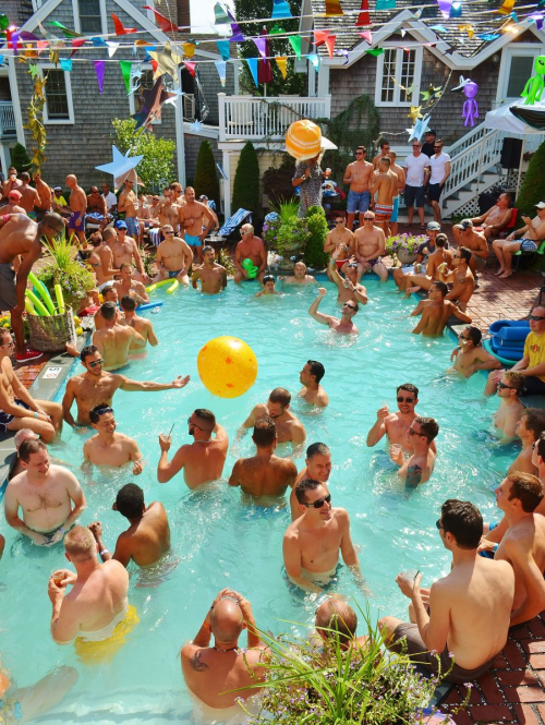 Carnival Week Brass Key Pool Party in Provincetown