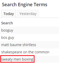 sweaty men boxing