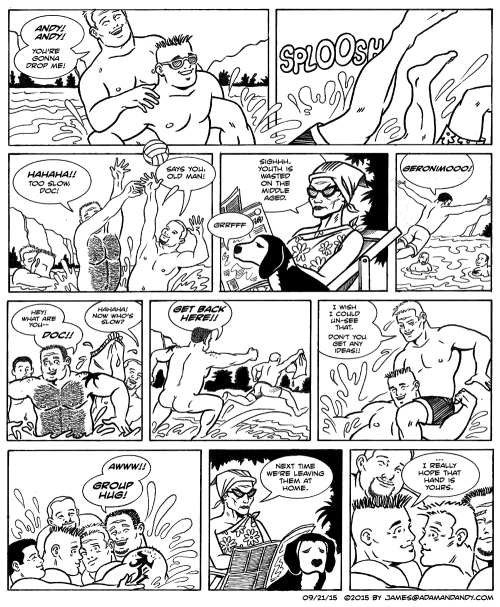 gay comic, gay cartoon