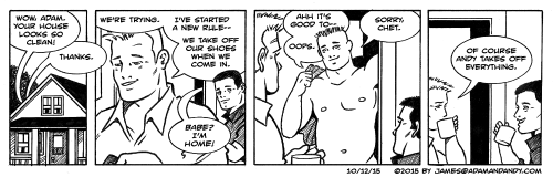 gay cartoon, gay comic strip