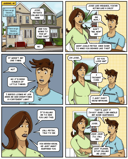 gay comic, gay cartoon