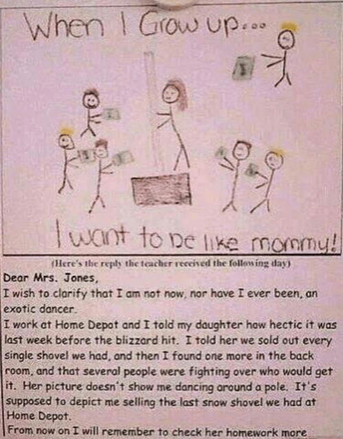 she works hard for her money