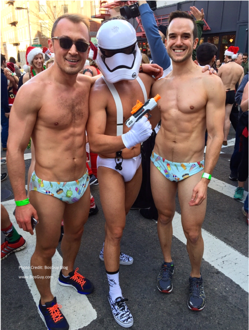 Boston Santa Speedo Run 2015 iii