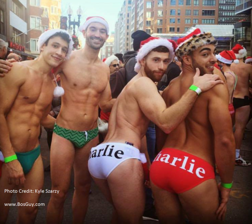 Boston Santa Speedo Run 2015 KS iv