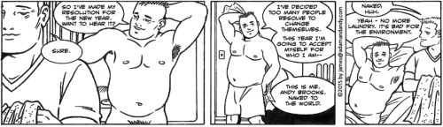 James Asal Jr., gay cartoon