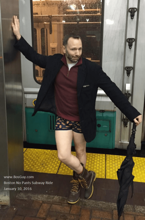 No Pants Subway Ride Boston