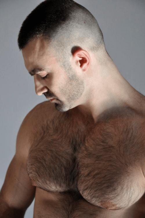 handsome, hairy