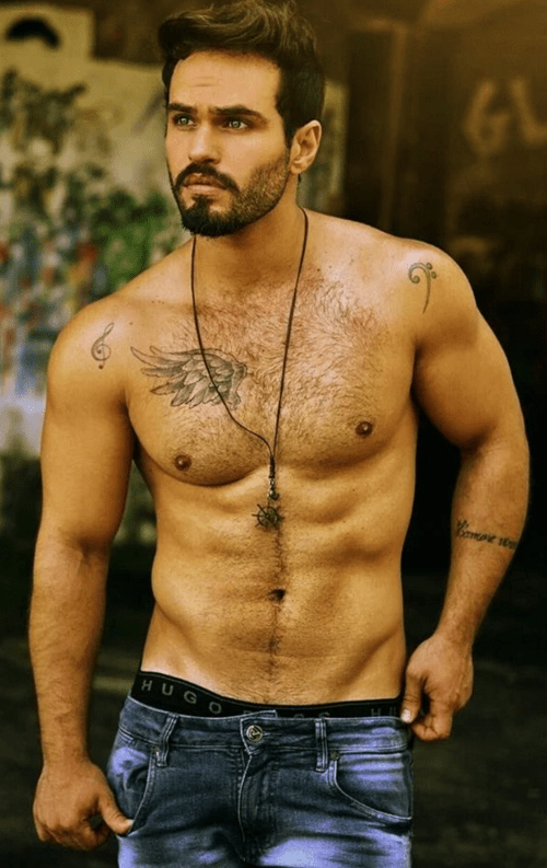 handsome, hunk, hairy