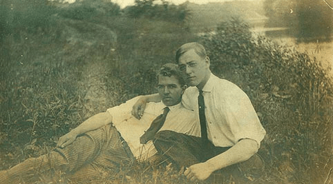 Gay couple from the 1920s Source: woolfandwilde.com