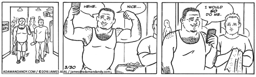 gay cartoon, gay comic strip