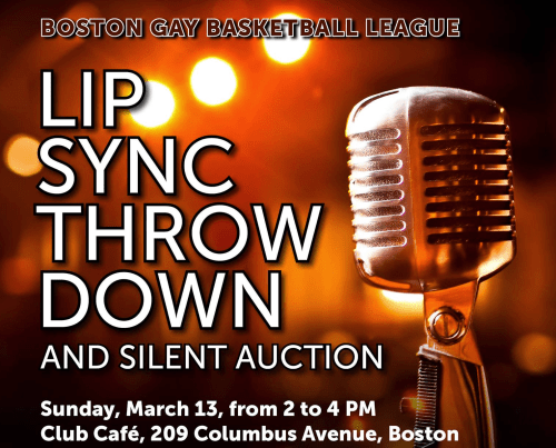 Boston Gay Basketball League Lip Sync Throw Down