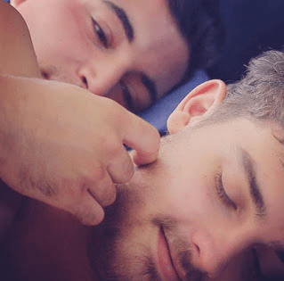 handsome, hunk, men sleeping, men in bed