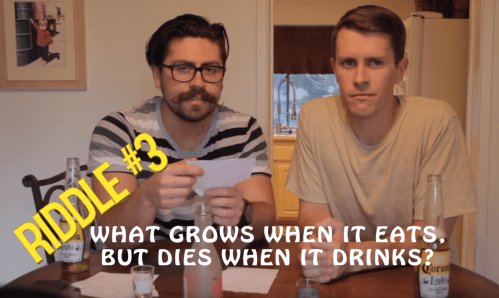 Drunk Riddles BosGuy Brain Teaser