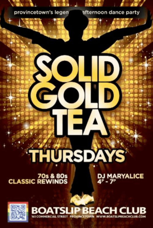 Boatslip Tea Dance Thursdays