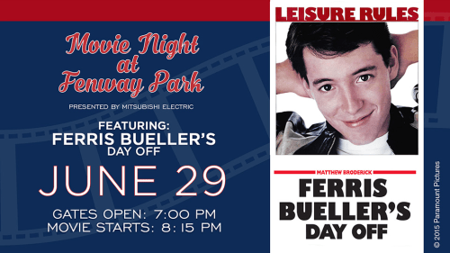 Ferris Bueller at Fenway Park