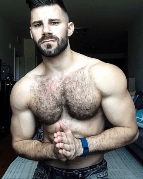 handsome, hunk, hairy