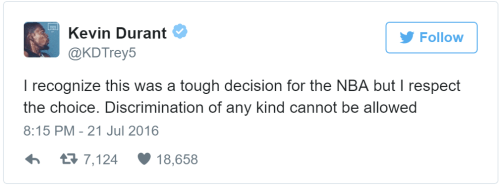 NBA All Star Game Tweet