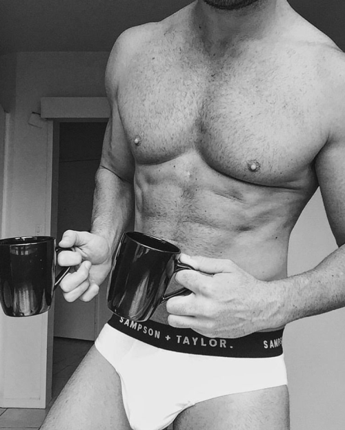 Saturday morning coffee for two