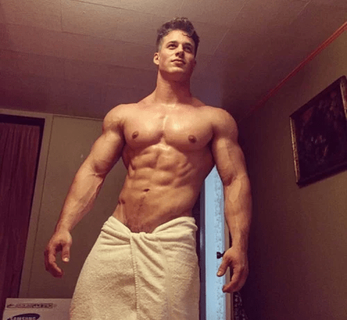 handsome, hunk, muscles