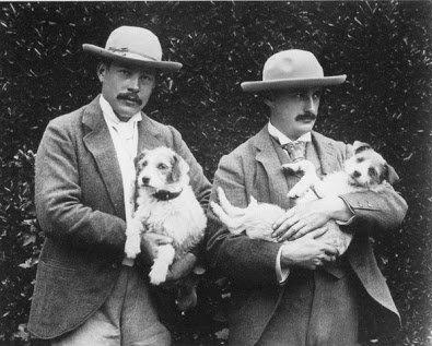 ©Edward Reeves (1824-1904)/Edward Reeves Photographer. Ned Warren and John Marshall, 1895 (©4)