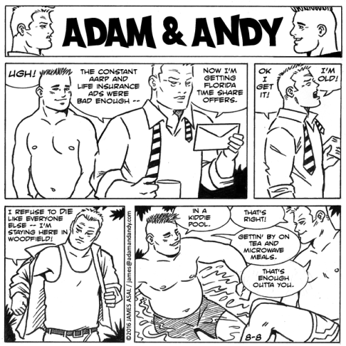gay cartoon, gay comic strip