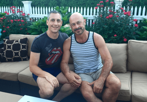 Sipping wine in the East End before a delicious dinner 