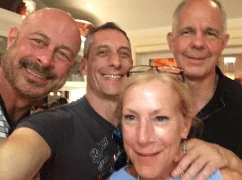 Post dinner selfie with Chef Danko and longtime friend, XXXXXXX