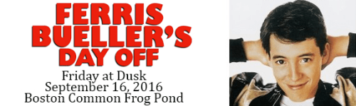 Ferris Buellers Day Off on Boston Common Frog Pond