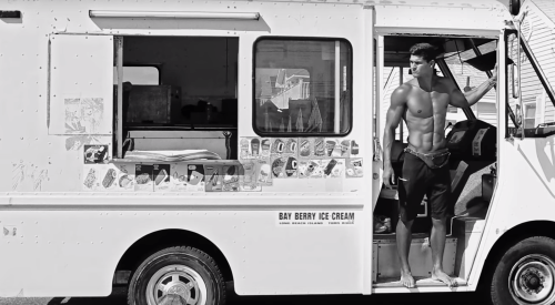 Dylan Blue, Versace by Bruce Weber