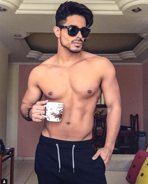 handsome, hunk, shirtless man, muscles