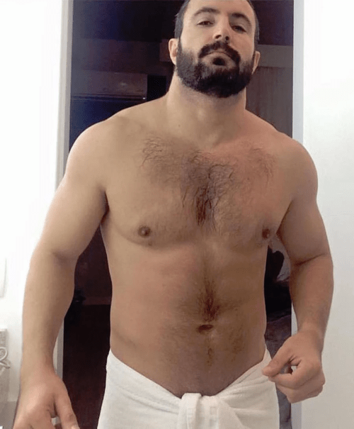 Temptation Tuesday, hairy, hunk, handsome