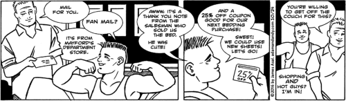 gay comic, gay cartoon