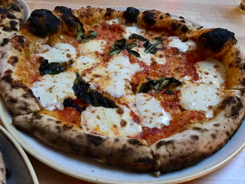 10" Area Four Margherita Pizza $13