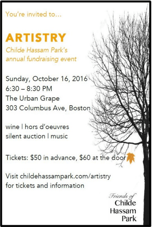 Childe Hassam Park, South End Boston