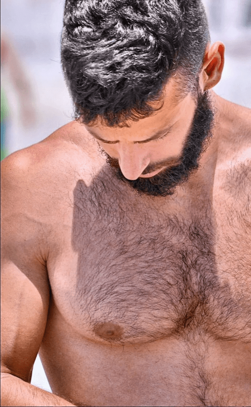 hairy, furry, beard