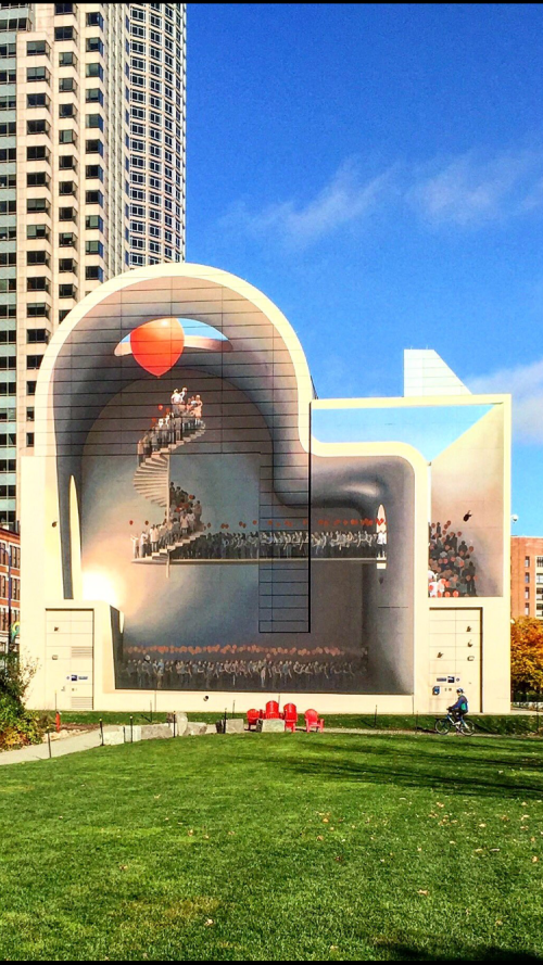 Mehdi Ghadyanloo, Rose Kennedy Greenway art, Boston Public Art, Dewey Square