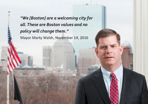 Boston, sanctuary city, immigration
