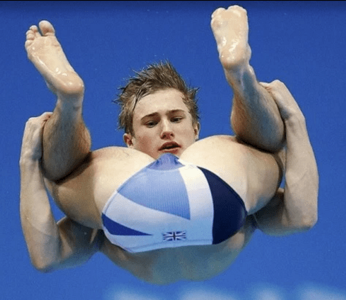 sports, diver, humor