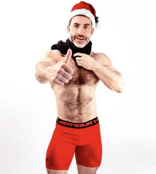 Christmas, Furry Friday, Hairy, Hunk, Handsome