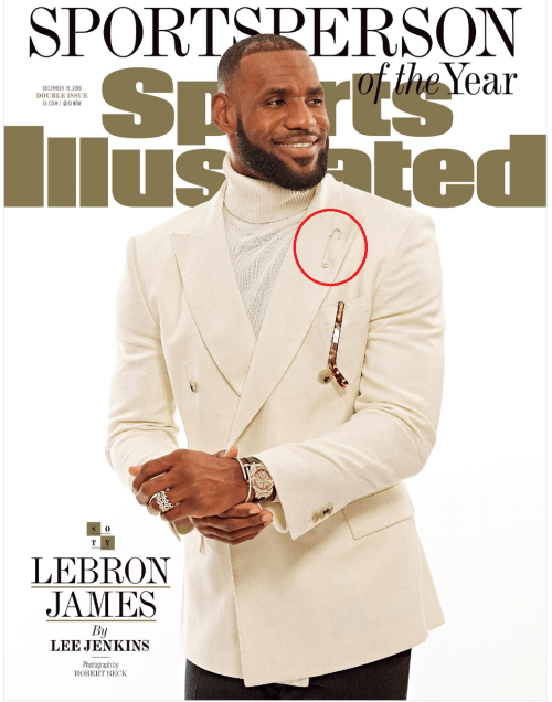 safety pin, sportsperson of the year