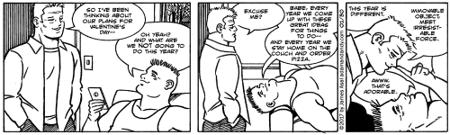 gay comic strip, gay cartoon