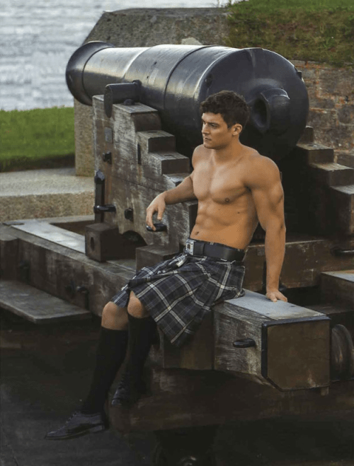 handsome, hunk, shirtless guy