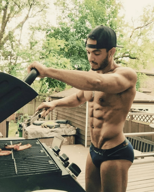 Temptation Tuesday, handsome, hunk, man in speedo