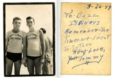 gay couples from the past, gay closet