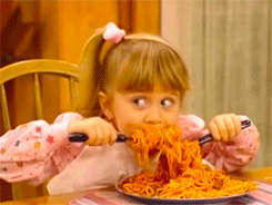 Wednesday is prince spaghetti day, pasta, eating carbs, funny