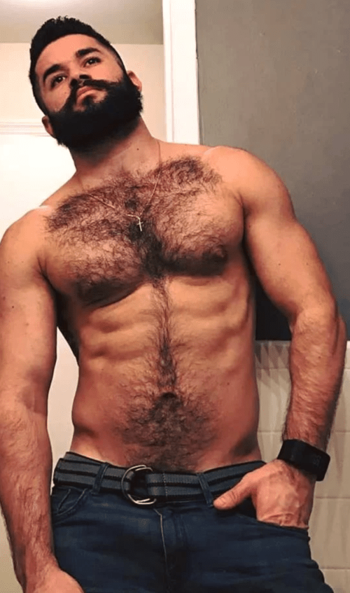 handsome, hunk, hairy