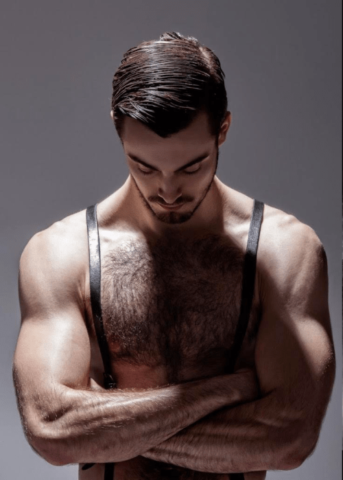 hairy, handsome