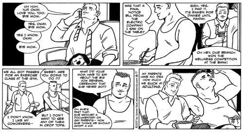 James Asal Jr, gay comic, gay cartoon
