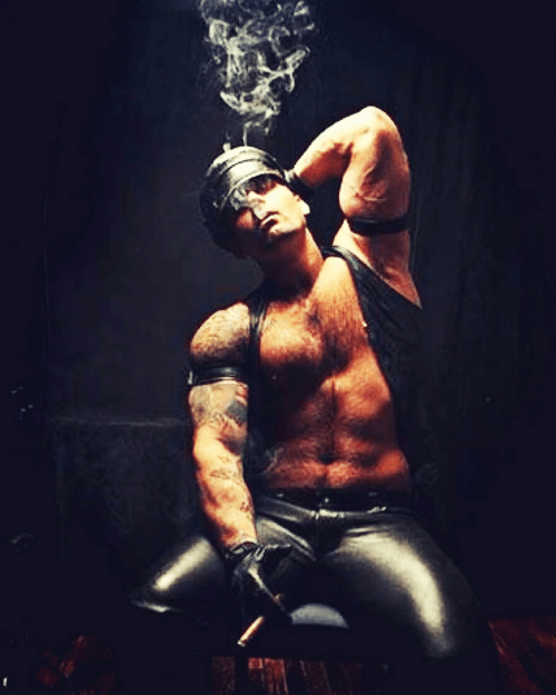 leather, leather daddy, hairy, hunk, handsome