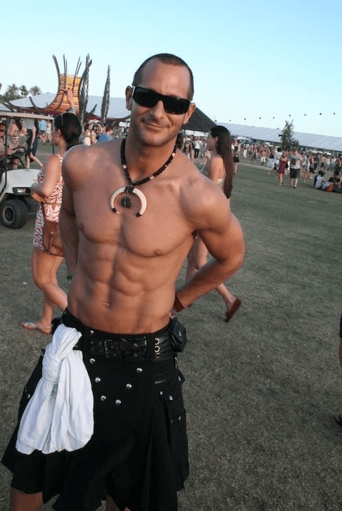 handsome, hunk, shirtless man